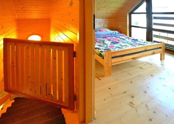 Comfortable Wooden Homes Near The Σπίτι διακοπών Grzybowo (West Pomeranian)